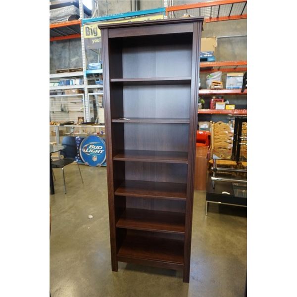 MODERN 6 FOOT BOOKSHELF