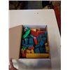 Image 2 : Box of vintage children building blocks and toys