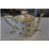 Image 8 : FINE PORCELAIN TEAPOT, CREAM AND SUGAR - GARDEN WHISPERS BY SKYE MCGHIE