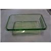 Image 2 : Uranium glass jug and glass pan