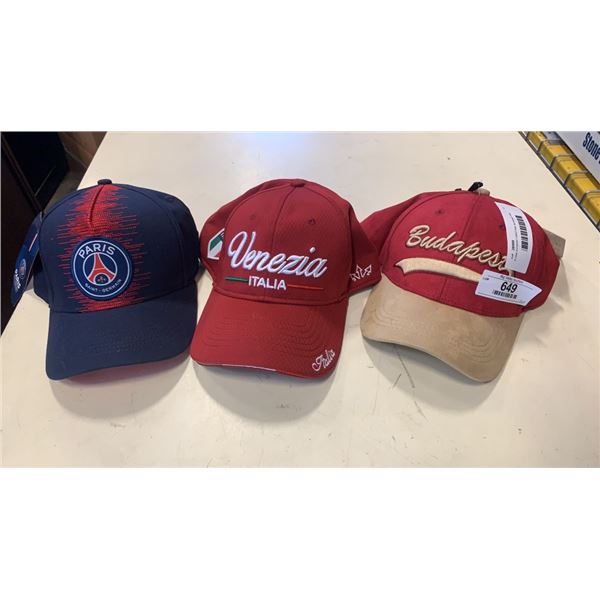 3 new european hats