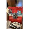 Image 2 : POLAROID JOY CAM, MICROSOFT WEBCAM, DIGITAL CAMERA AND FLIP PHONE