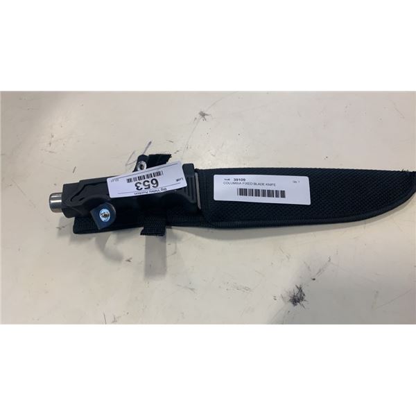 COLUMBIA FIXED BLADE KNIFE