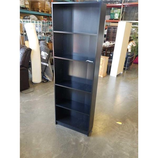 BLACK BOOKSHELF