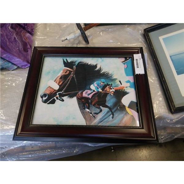 CATHY RYCROFT HAND SIGNED AND NUMBERED LIMITED EDITION HORSE PRINT