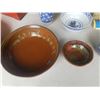 Image 3 : LOT OF POTTERY BOWLS, EASTERN ITEMS, STONE BALLS, 3 TIER BENTO BOX