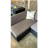 Image 3 : BRAND NEW PREMIUM SMALL L OUTDOOR SECTIONAL RETAIL $1549 W/ DARK GREY CUSHIONS AND 2 ACCENT PILLOWS 