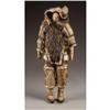 Image 1 : AN ESKIMO HIDE AND FUR MALE DOLL c. 19