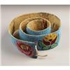 Image 3 : A CROW BEADED CANVAS BELT c. 19