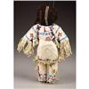 Image 2 : A SIOUX BEADED HIDE FEMALE DOLL c