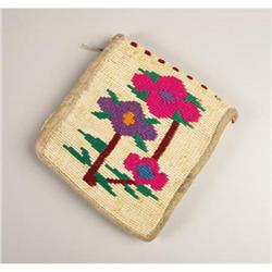 A PLATEAU CORNHUSK BELT POUCH c. 18