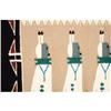 Image 3 : A NAVAJO YEI RUG c. 19