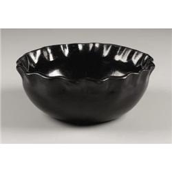 A SANTA CLARA BLACKWARE BOWL c. 19