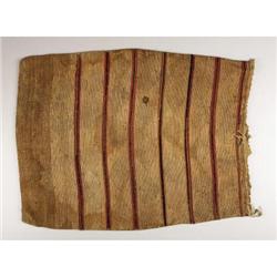 A NEZ PERCE TWINED CORNHUSK BAG c. 18