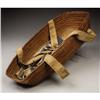 Image 3 : A SALISH COILED BASKETRY CRADLE