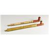 Image 2 : TWO PLAINS WOOD AND STONE PIPES c. 18