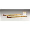 Image 2 : TWO PLAINS WOOD AND STONE PIPES c. 18