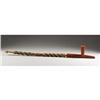 Image 2 : A SIOUX WOOD AND STONE PIPE c. 19