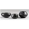 Image 2 : THREE SOUTHWEST BLACKWARE JARS c. 20th centu