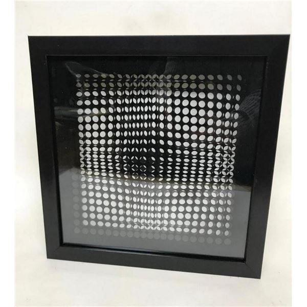 Victor Vasarely- 3D Wall Sculpture/object "Cinetiques"