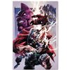 Image 1 : Marvel Comics "Iron Man/ Thor #2" Numbered Limited Edition Giclee on Canvas by Stephen Segovia with 