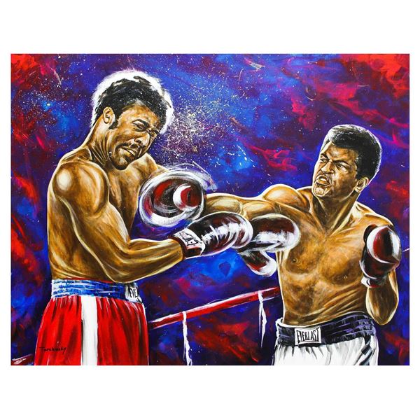 Dimitry Turchinsky- Original Oil on Canvas "Fight On"
