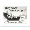 Image 1 : "What's Up Doc, Bugs Bunny" Limited Edition Giclee from Warner Bros., Numbered with Hologram Seal an