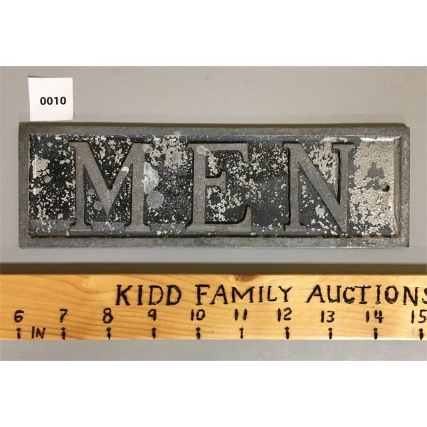 MENS (WASHROOM SIGN)