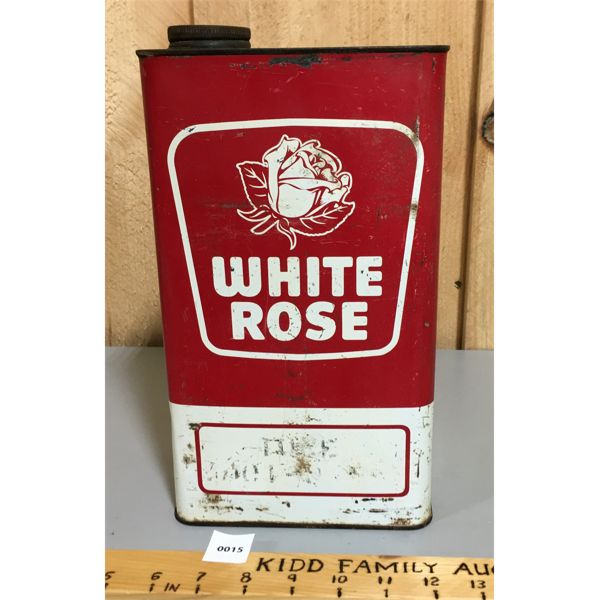 WHITE ROSE GALLON RED & WHITE