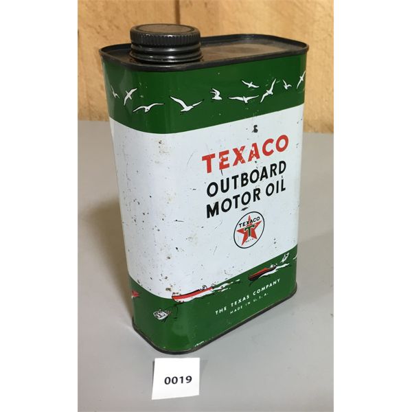 TEXACO OUTBOARD MOTOR OIL