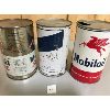 Image 2 : LOT OF 3 MOBIL OIL IMPERIAL QUART CANS 