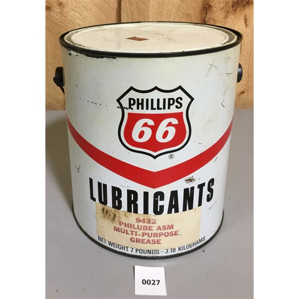 PHILLIPS 66 LUBRICANTS 7 POUND CAN