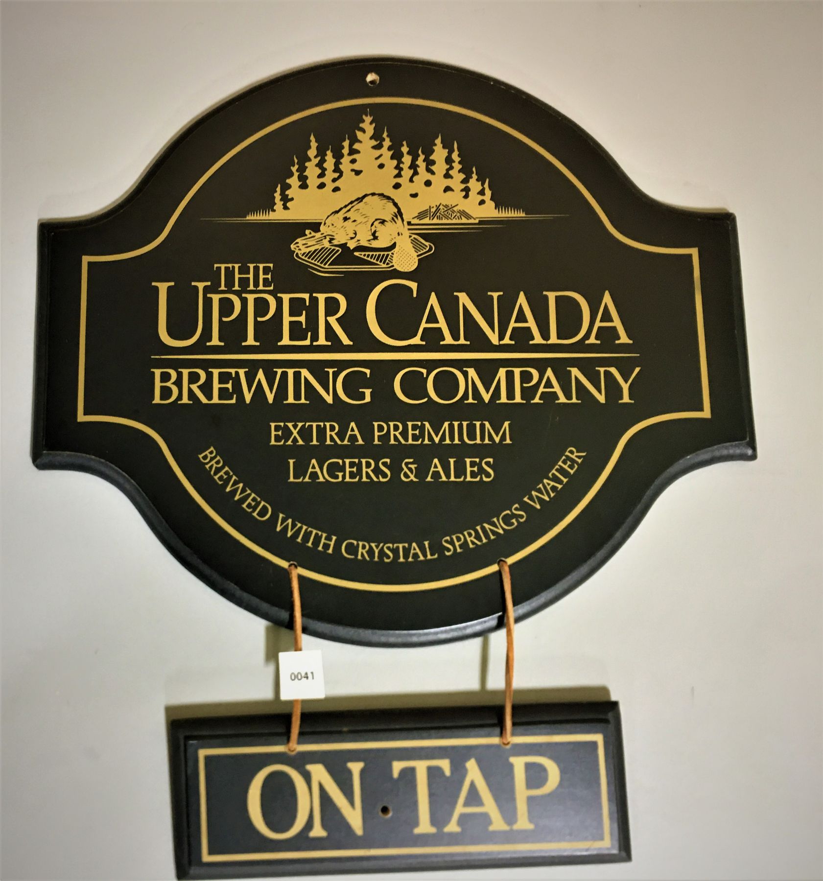 UPPER CANADA BREWING COMPANY SIGN