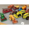 Image 2 : LOT OF TOY CARS, CONSTRUCTION EQUIPMENT & ETC.