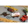 Image 2 : LOT OF TOY TRUCKS & CARS, INCL. TEXACO, SHELL