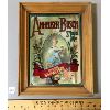 Image 1 : ANHEUSER BUSCH FRAMED MIRROR ADVERTISEMENT