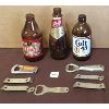 Image 1 : LOT OF BEER BOTTLES & BOTTLE OPENERS