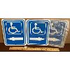 Image 1 : LOT OF 3 WHEELCHAIR ACCESSIBLE SIGNS