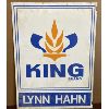 Image 2 : KING BRAND SEEDS DOUBLE SIDED METAL SIGN