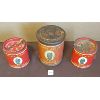 Image 2 : LOT OF 3 PRINCE ALBERT TOBACCO TINS