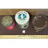 Image 2 : LOT OF 3 ASSORTED PIPE & CIGAR TOBACCO TINS