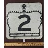 Image 1 : ONTARIO HIGHWAY 2 SIGN
