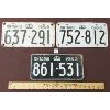 Image 1 : LOT OF 3 ONTARIO LICENSE PLATES