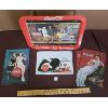 Image 1 : LOT OF 5 - COCA-COLA REPRO SIGNS & BED TRAY