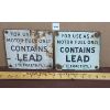 Image 1 : LOT OF 2 - SSP PUMP PLATES - CCONTAINS LEAD - 6" 