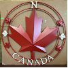 Image 1 : CANADA NORTH 3D DECO SIGN - 39"