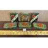 Image 2 : LOT OF 6 - TOBACCO TINS - LUCKY STRIKE 