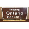 Image 1 : KEEPING ONTARIO BEAUTIFUL ROAD SIGN