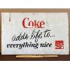 Image 1 : COKE ACRYLIC SIGN - 22" X 35"