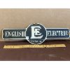 Image 1 : ENGLISH ELECTRIC ROAD SIGN - 24"